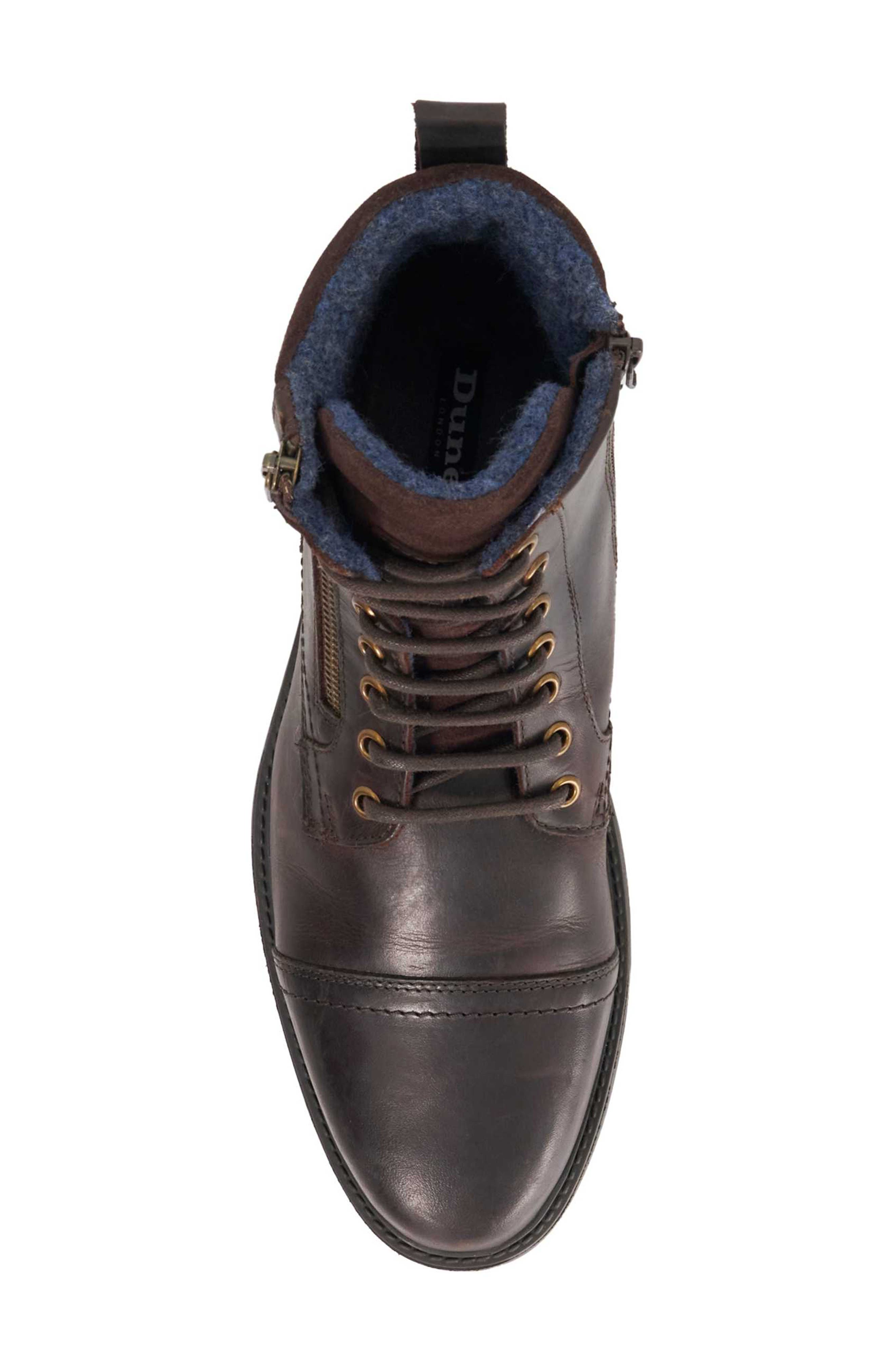 Dune London Cayden Boot, Alternate, color, Dark Brown