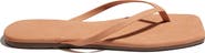 TKEES Lily Square Toe Flip Flop