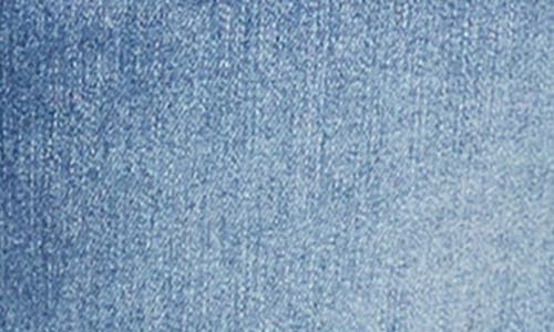 Universal Standard Elliot High Waist Tuxedo Stripe Straight Leg Jeans In Blue