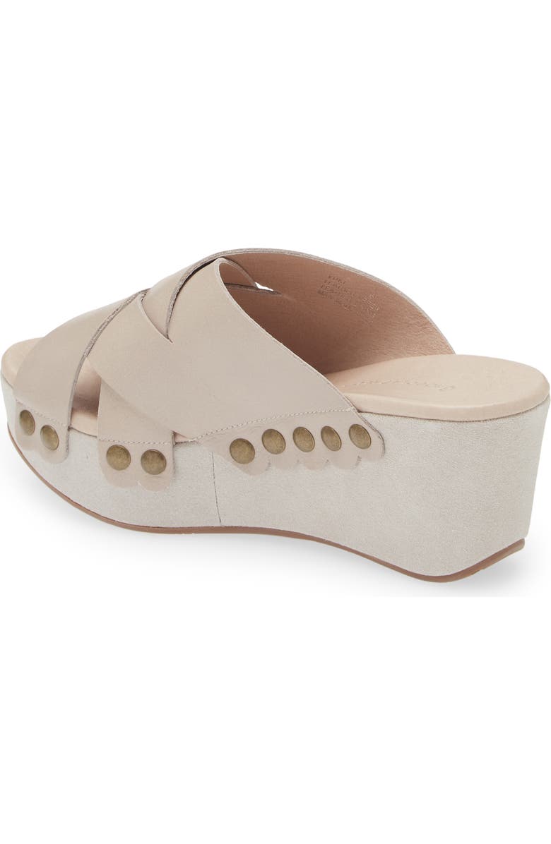 Chocolat Blu Yuki Platform Wedge Slide Sandal, Alternate, color,