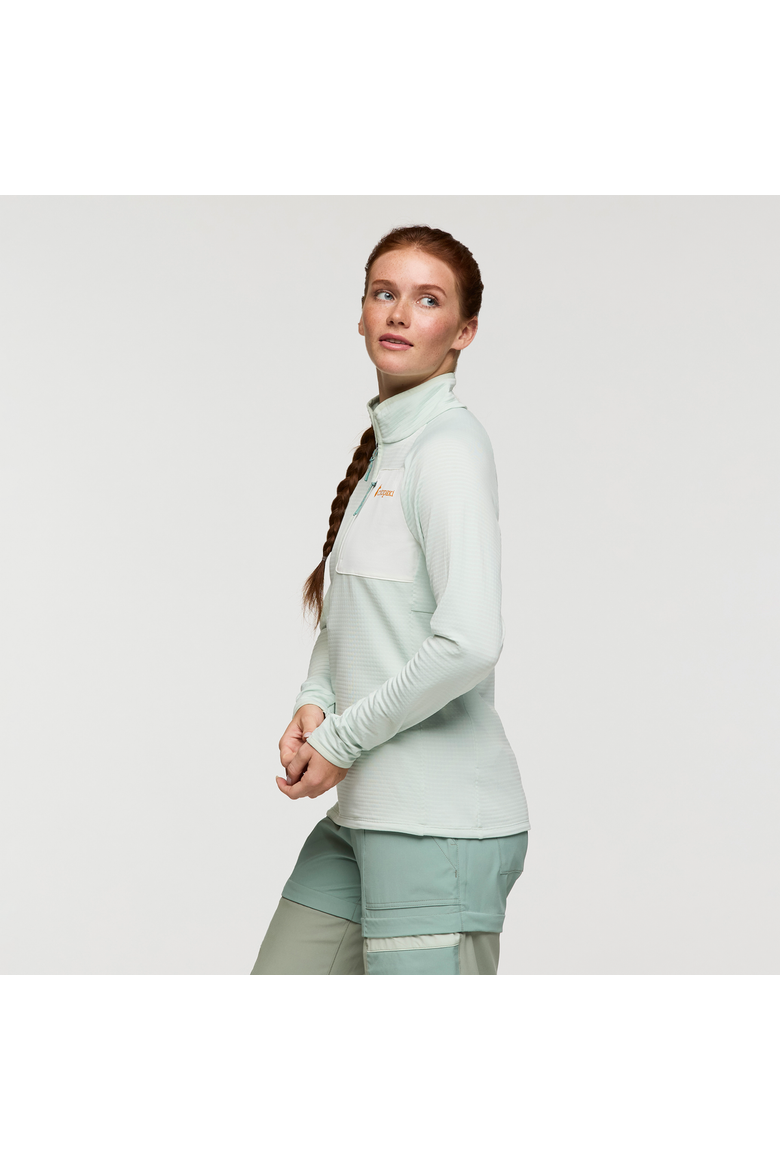 Otero Fleece Half-Zip Pullover - Women's, Alternate, color, Iceberg