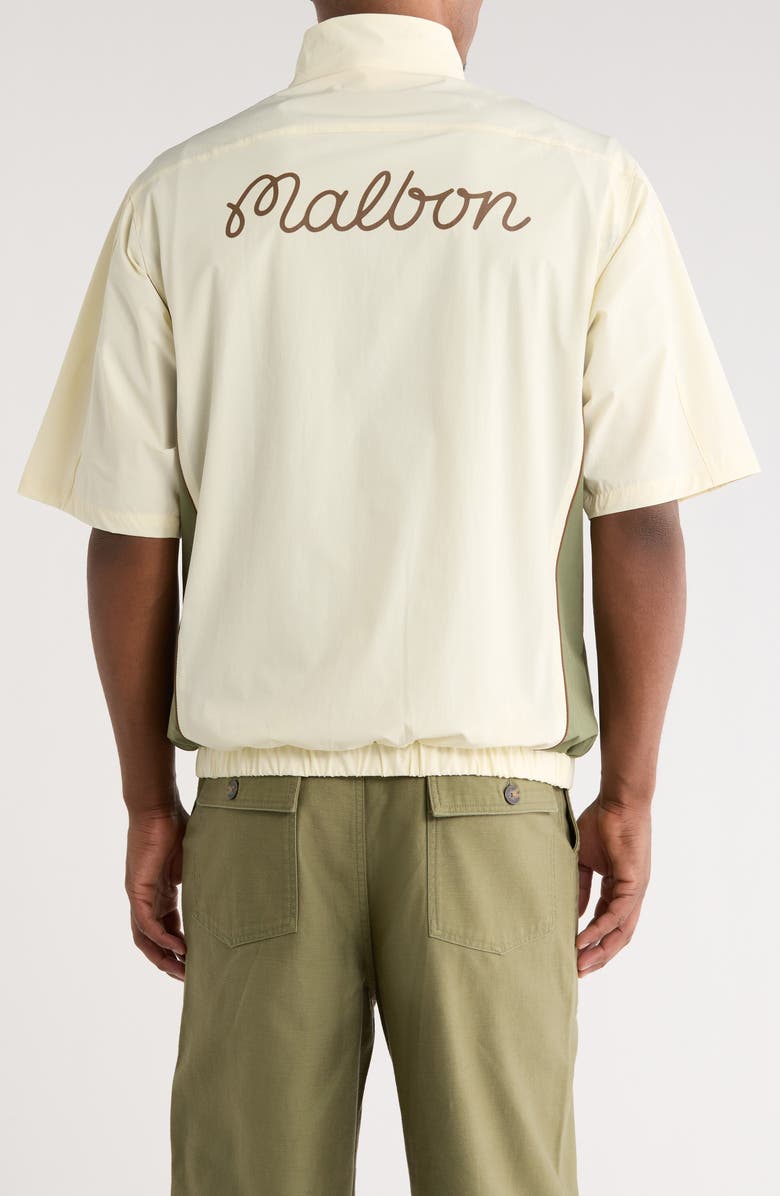 Malbon Golf Links Oakwood Windshirt, Alternate, color, Beige