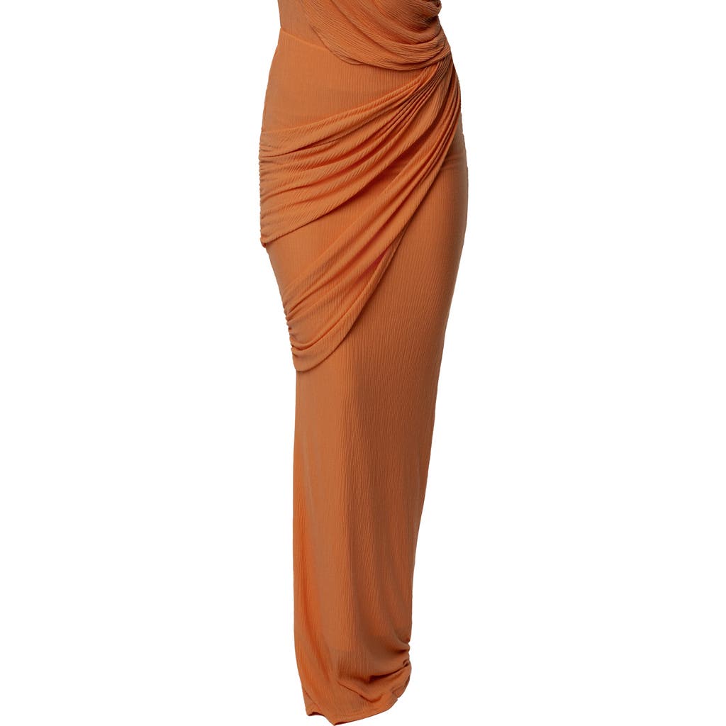 JLUXLABEL Paradise Hills Maxi Skirt in Coral at Nordstrom, Size Small