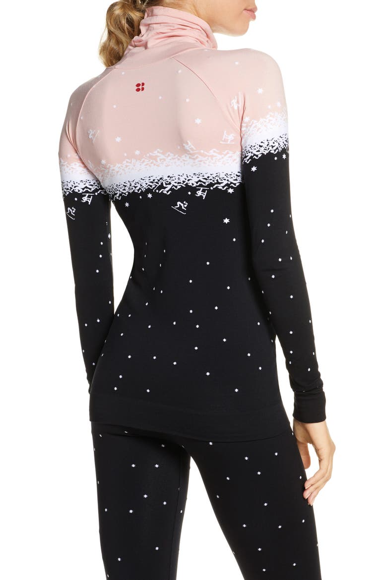 Ski Base Layer Top, Alternate, color, BETTY FADE PLACEMENT JACQUARD