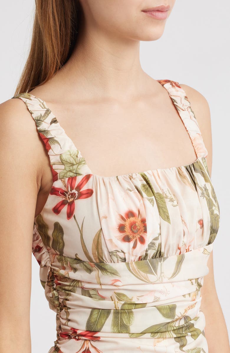 Cameron Floral Maxi Cocktail Dress