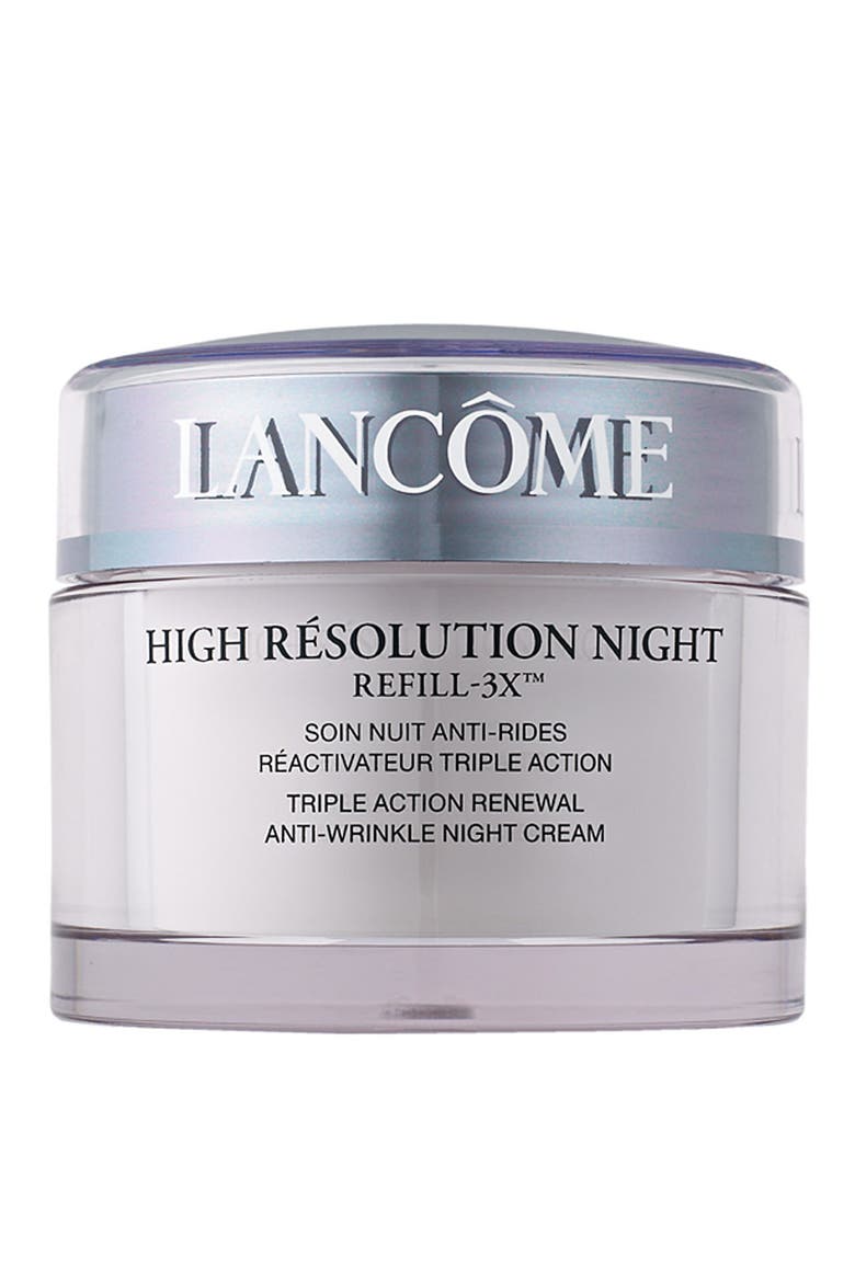 High Résolution Refill-3X Anti-Wrinkle Night Moisturizer Cream, Main, color, NO COLOR