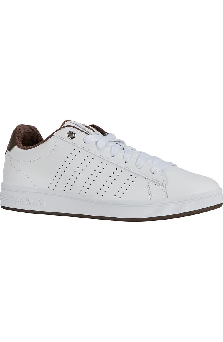K-Swiss Base Court Sneaker, Main, color,