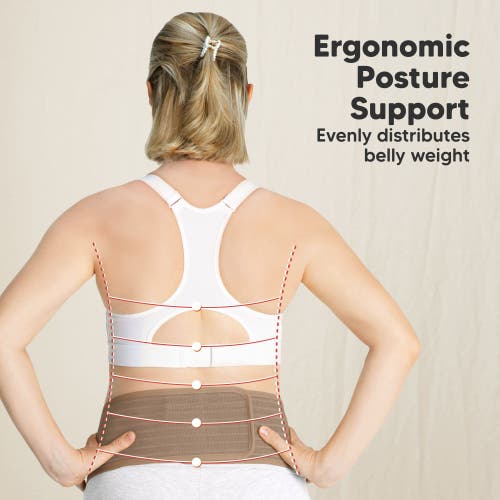 Keababies Ease Maternity Support Belt In Warm Tan