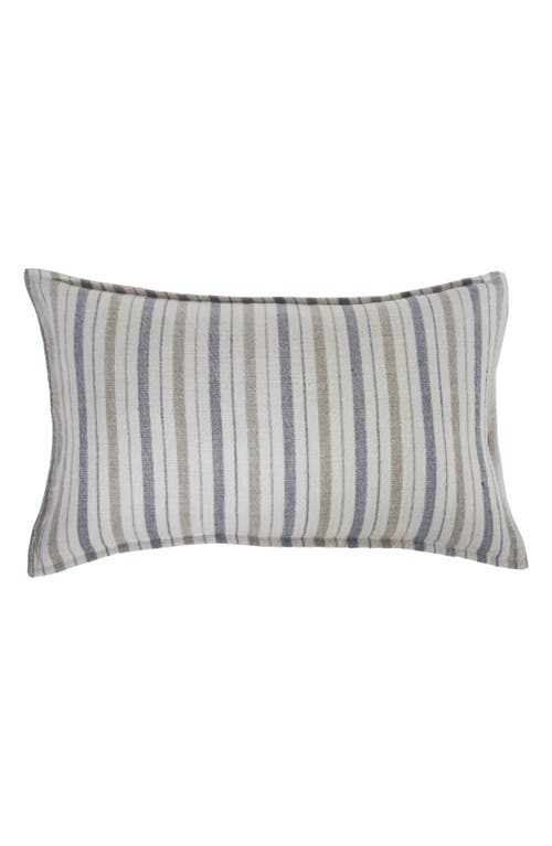 Pom Pom At Home Naples Accent Pillow In Ocean/natural