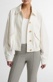 Vince Cotton Bomber Jacket