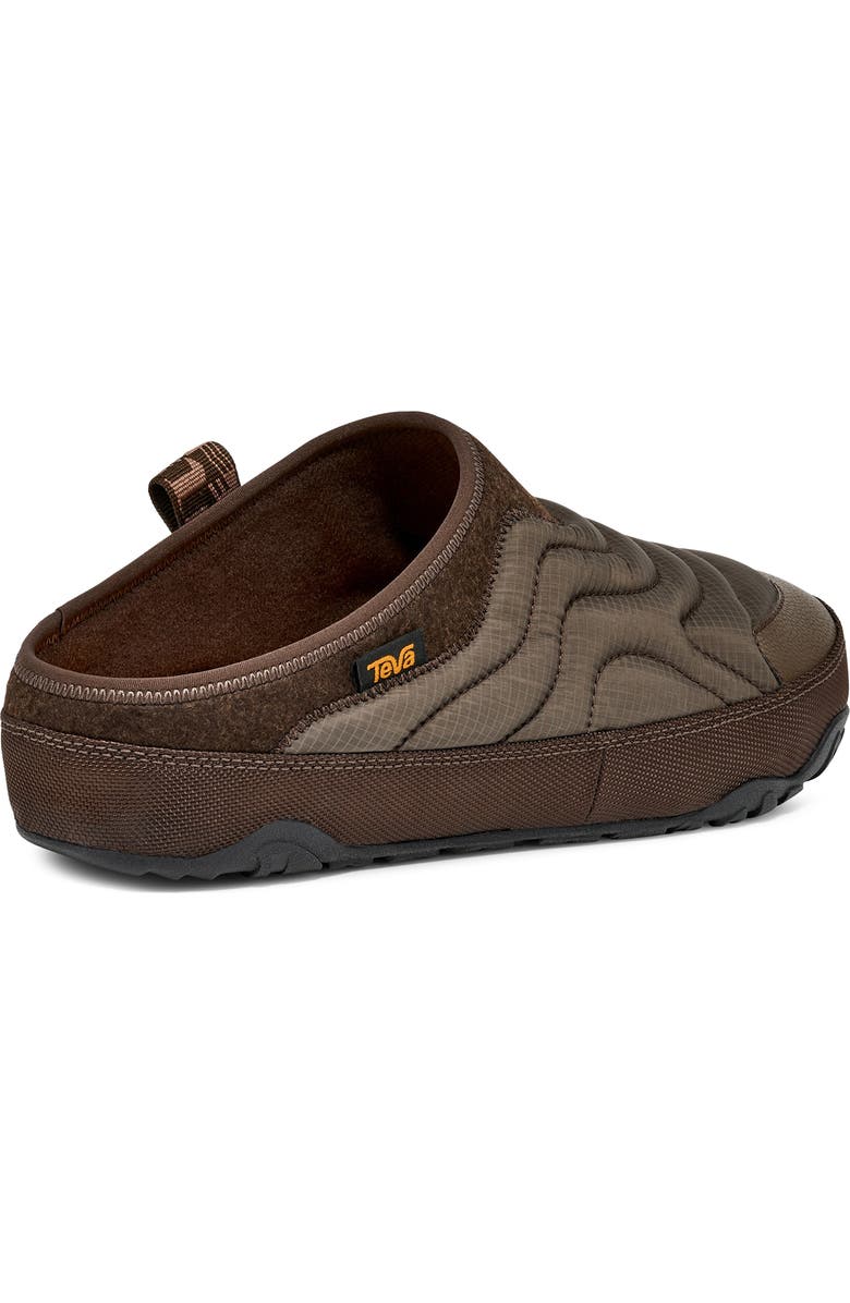 Teva ReEmber Terrain Quilted Mule, Alternate, color, Slate Black/ Chocolate Brown