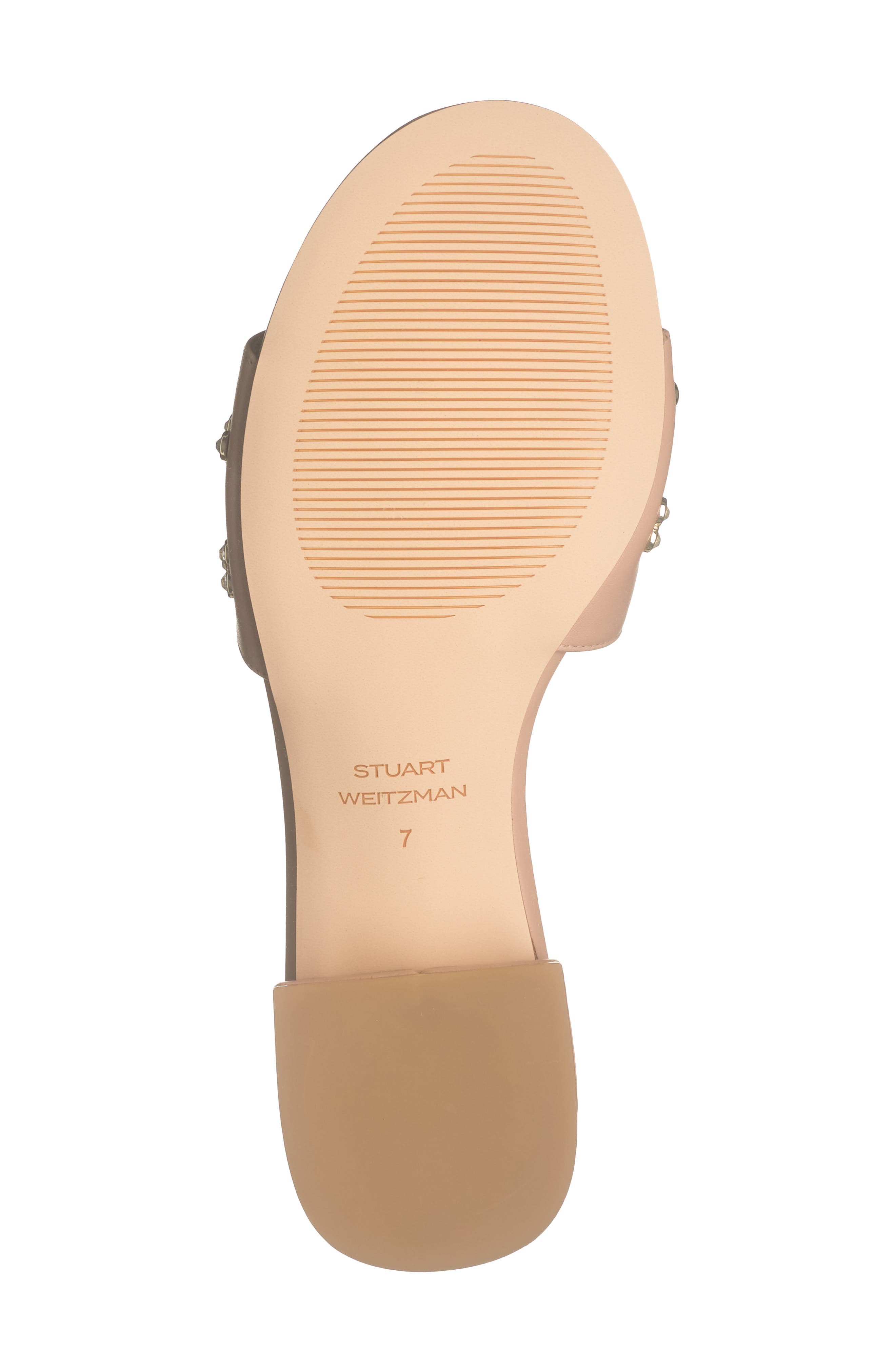 Tammy Crystal Slide Sandal, Alternate, color, GOLDEN BEIGE