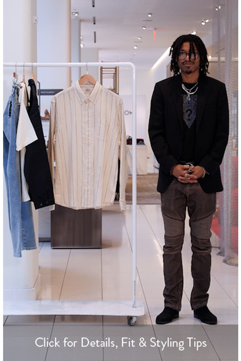 Breeze Linen Blend Button-Down Shirt video