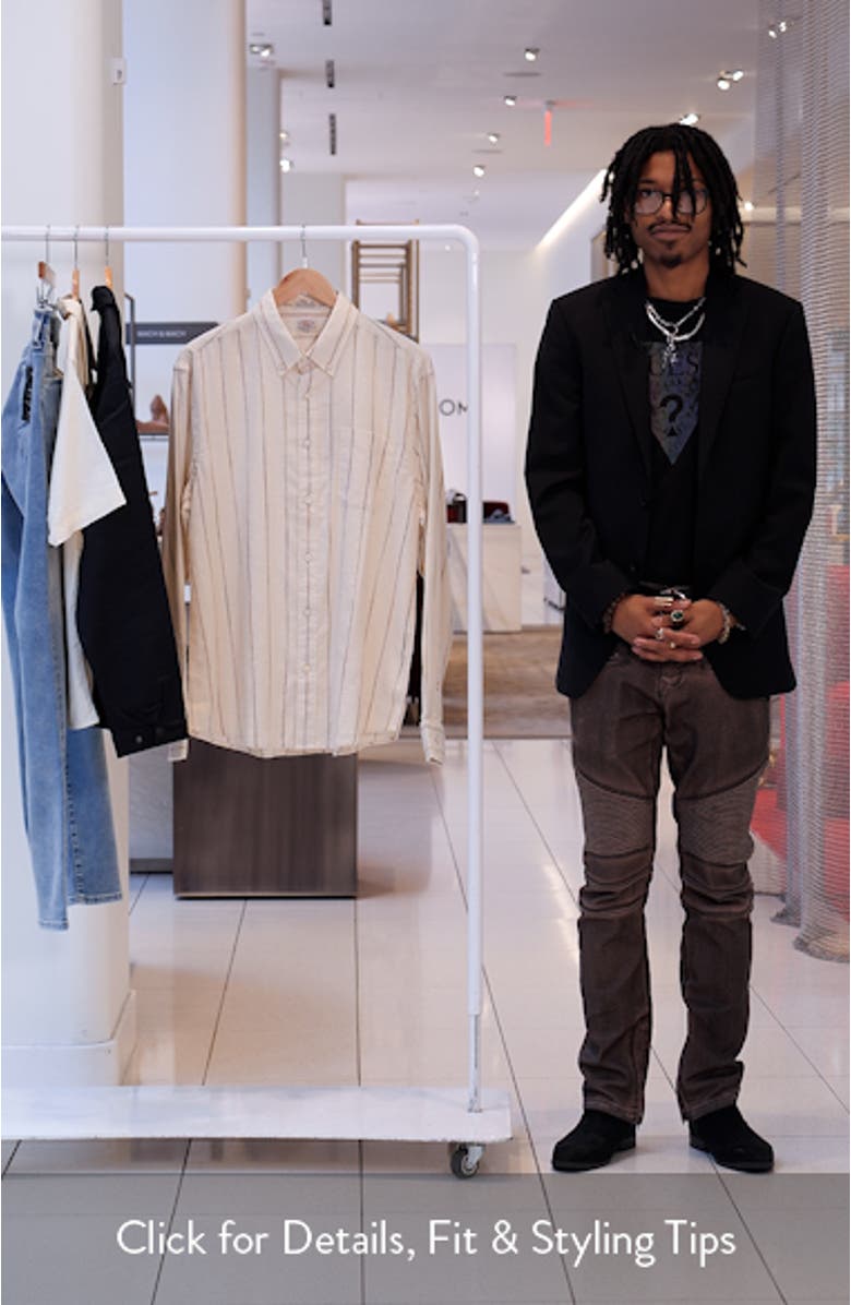 Breeze Linen Blend Button-Down Shirt, sales video thumbnail