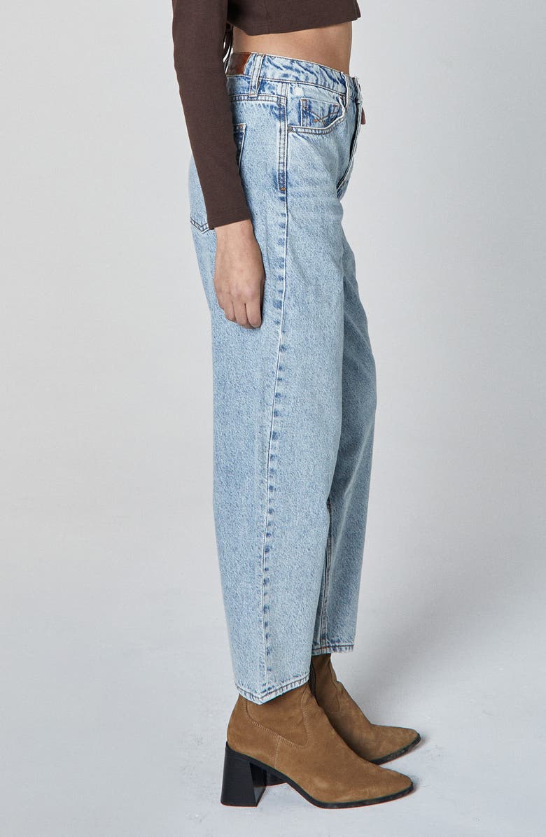 Unpublished Taylor High Waist Crop Barrel Leg Jeans, Alternate, color, 