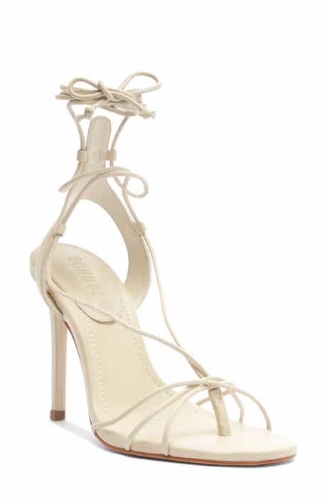 Demetria Ankle Strap Stiletto Sandal