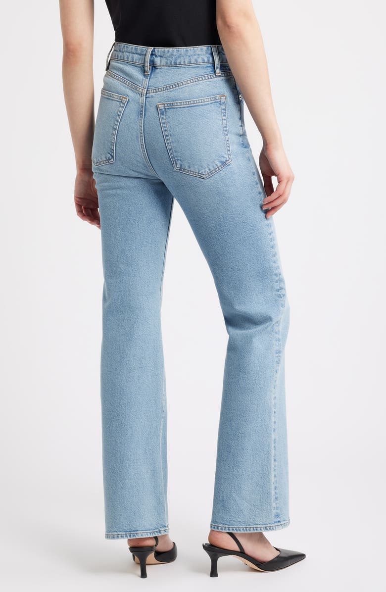 FRAME The Arrow High Waist Relaxed Bootcut Jeans, Alternate, color, Birdie