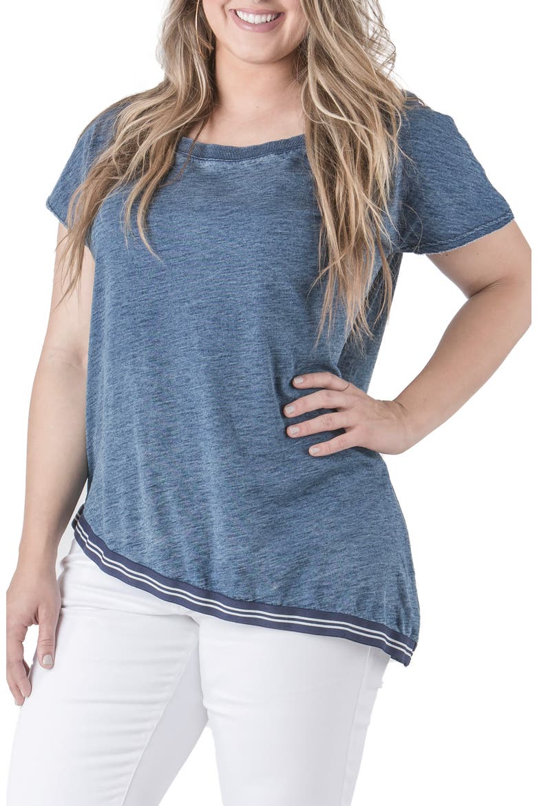 Thereasa Asymmetric Hem Top, Main, color, 2813KTCRSOVE