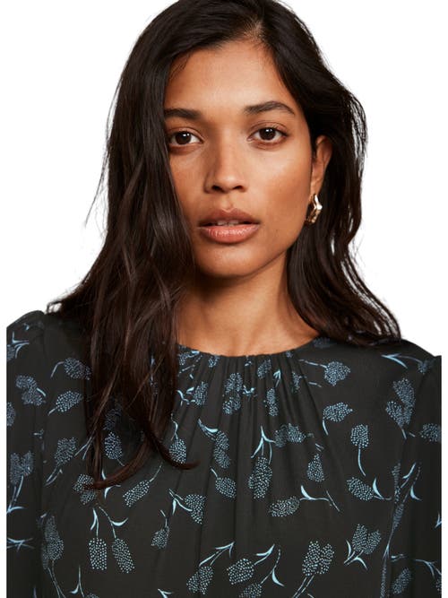 MINT VELVET MINT VELVET PRINT MIDI DRESS