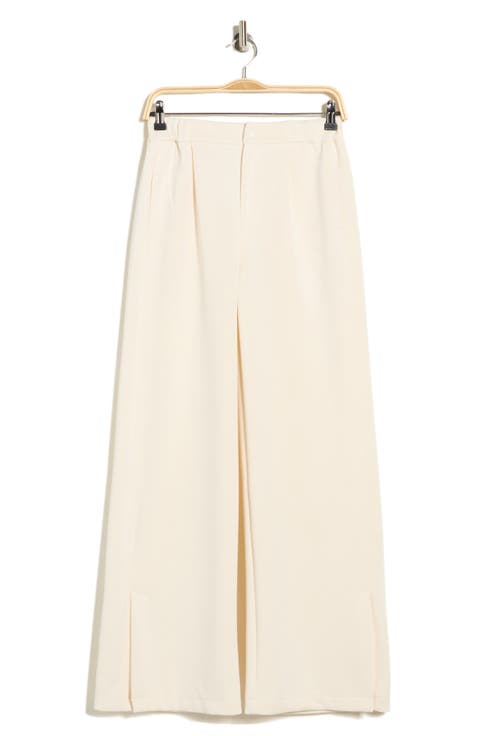 Pleated Wide Leg Pants