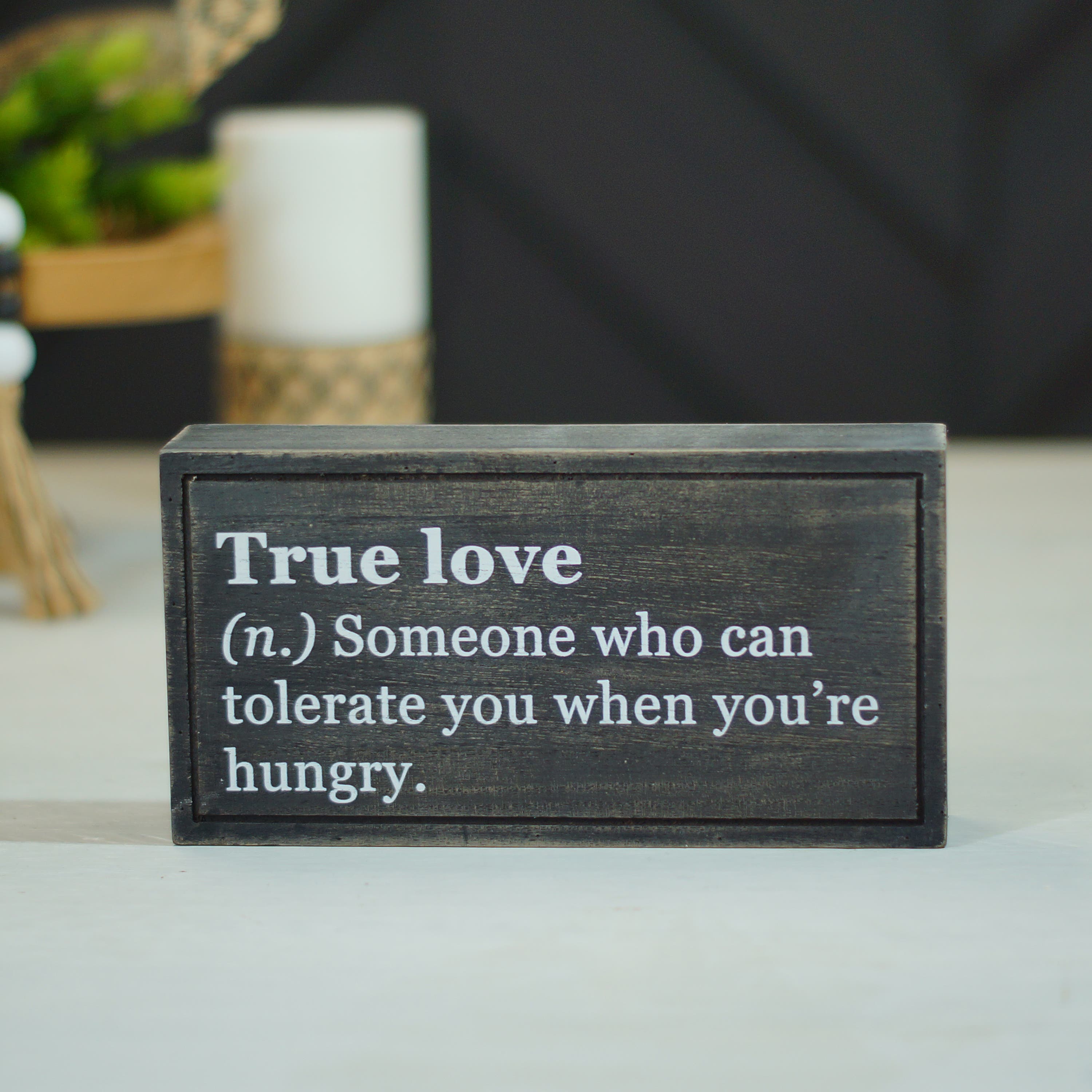 VIP Home and Garden Funny True Love Tabletop Sign | Nordstrom