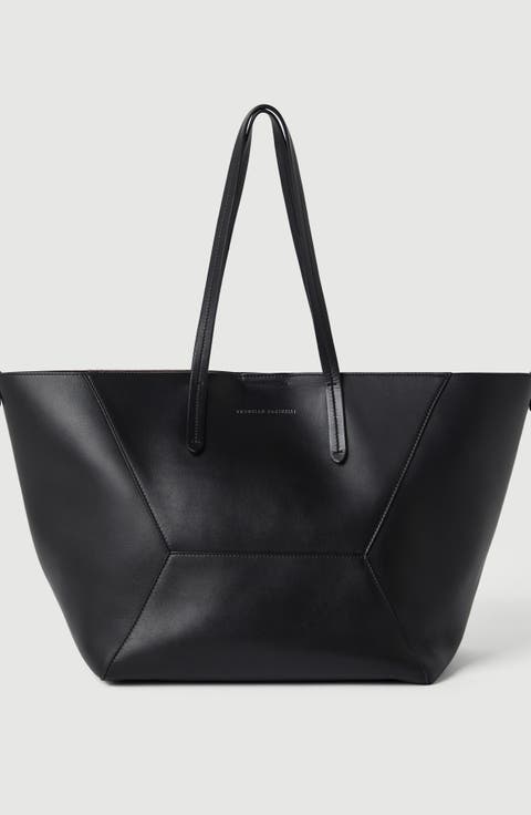 BC Duo large bag in calfskin with monili