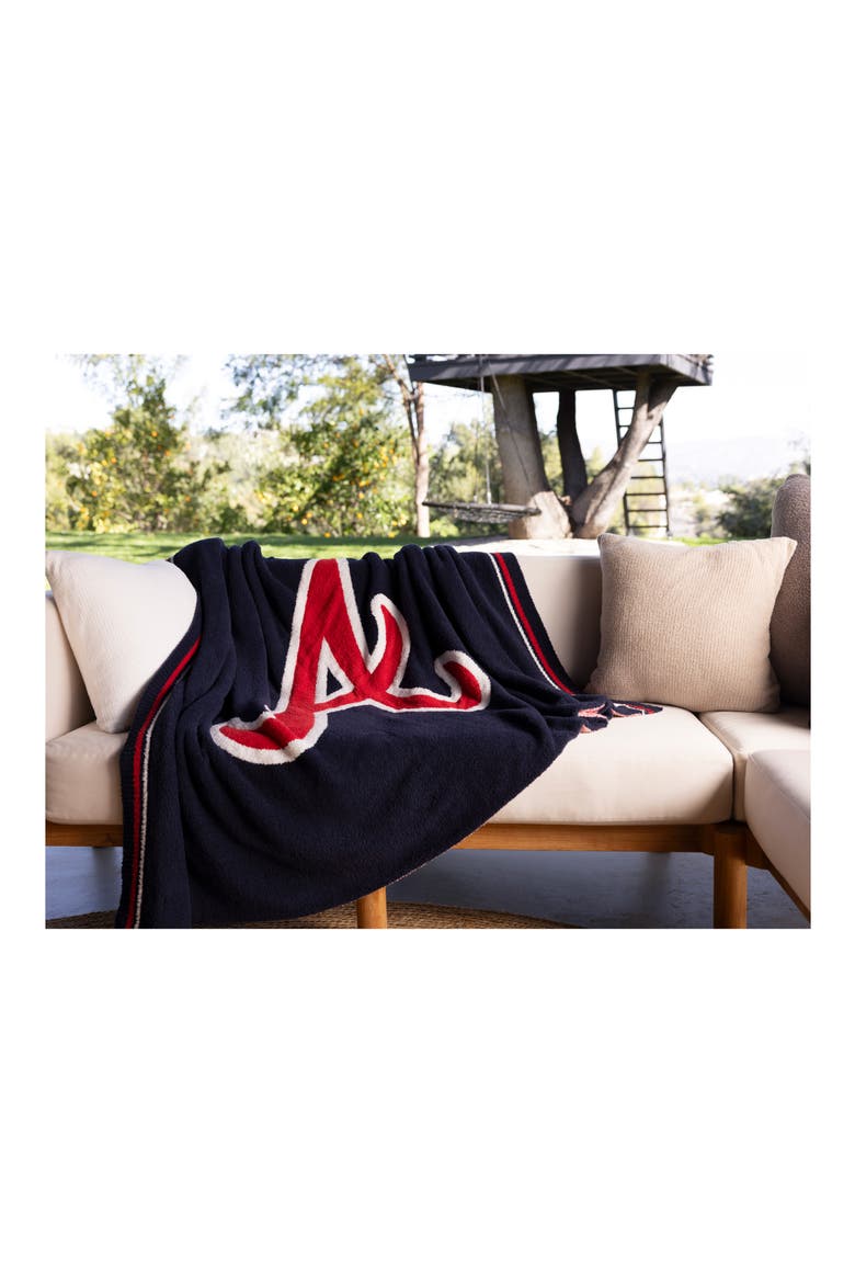 CozyChic® Atlanta Braves Throw Blanket, Alternate, color, BRAVES MULTI