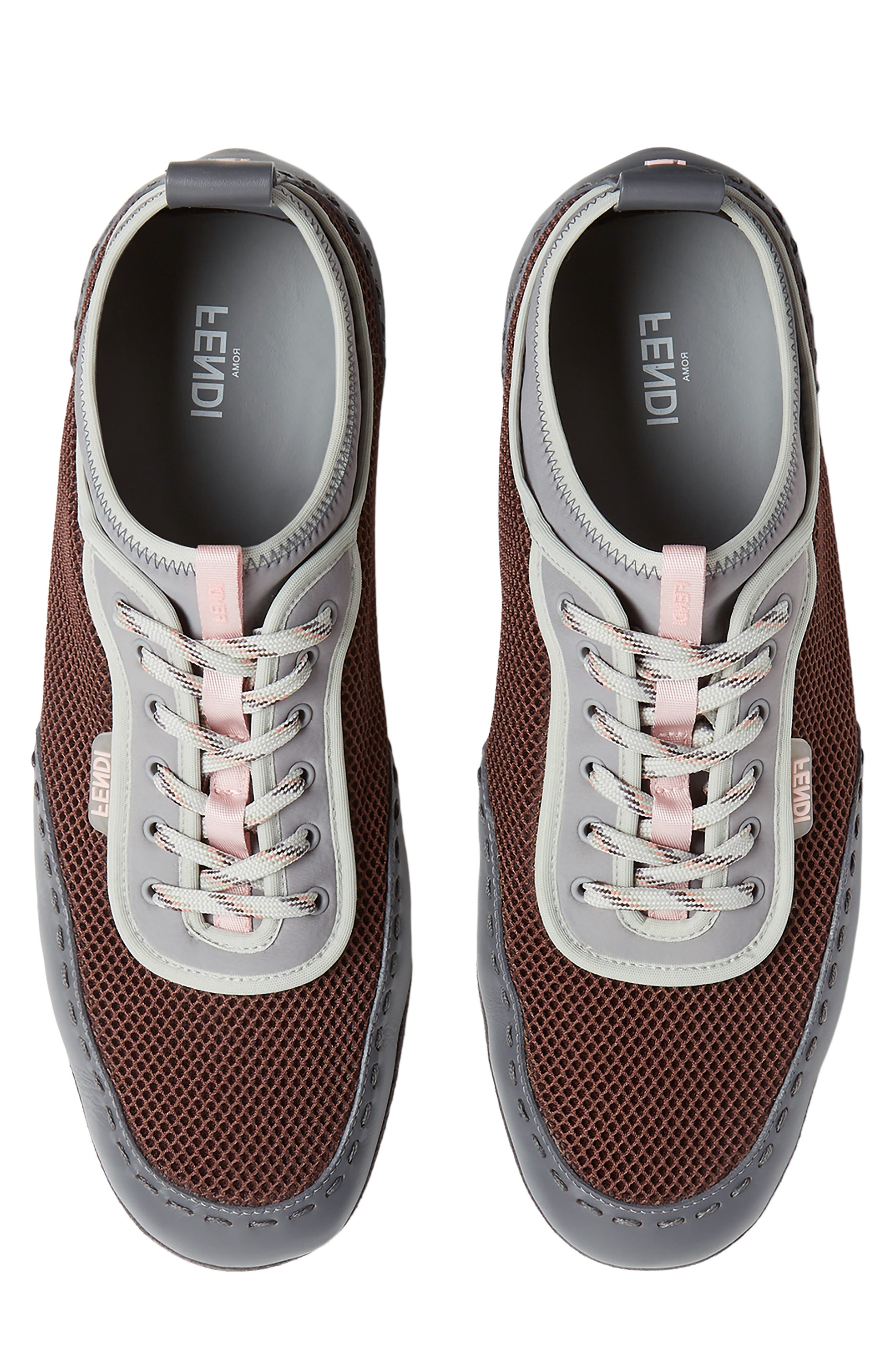 Fendi 'Fendi Fit Sneaker, Alternate, color, Grig Moro Grigio Med