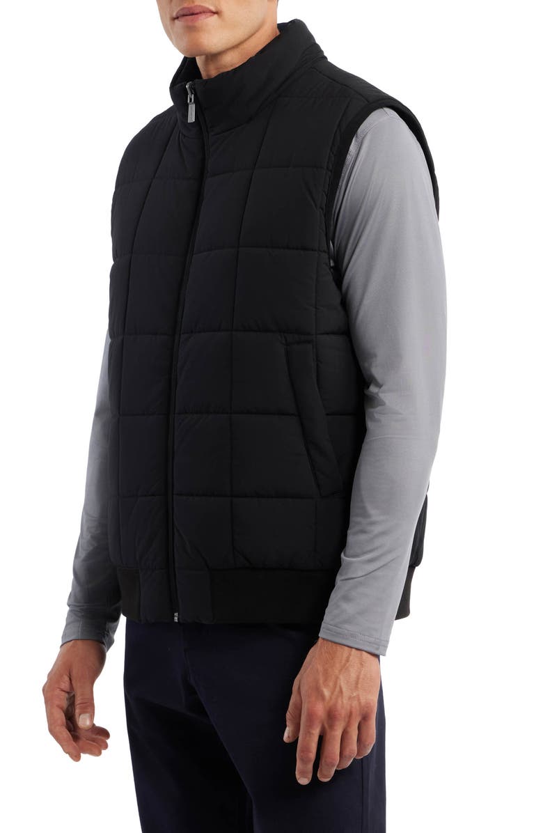 Hunter Stan Reversible Water Repellent Quilted Puffer Vest, Alternate, color, 
