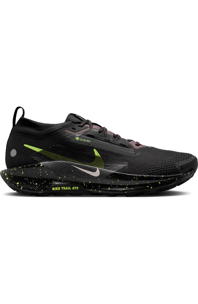 Nike Pegasus Trail 5 Gore-Tex<sup>®</sup> Waterproof Running Shoe, Alternate, color, Black/Violet Ice