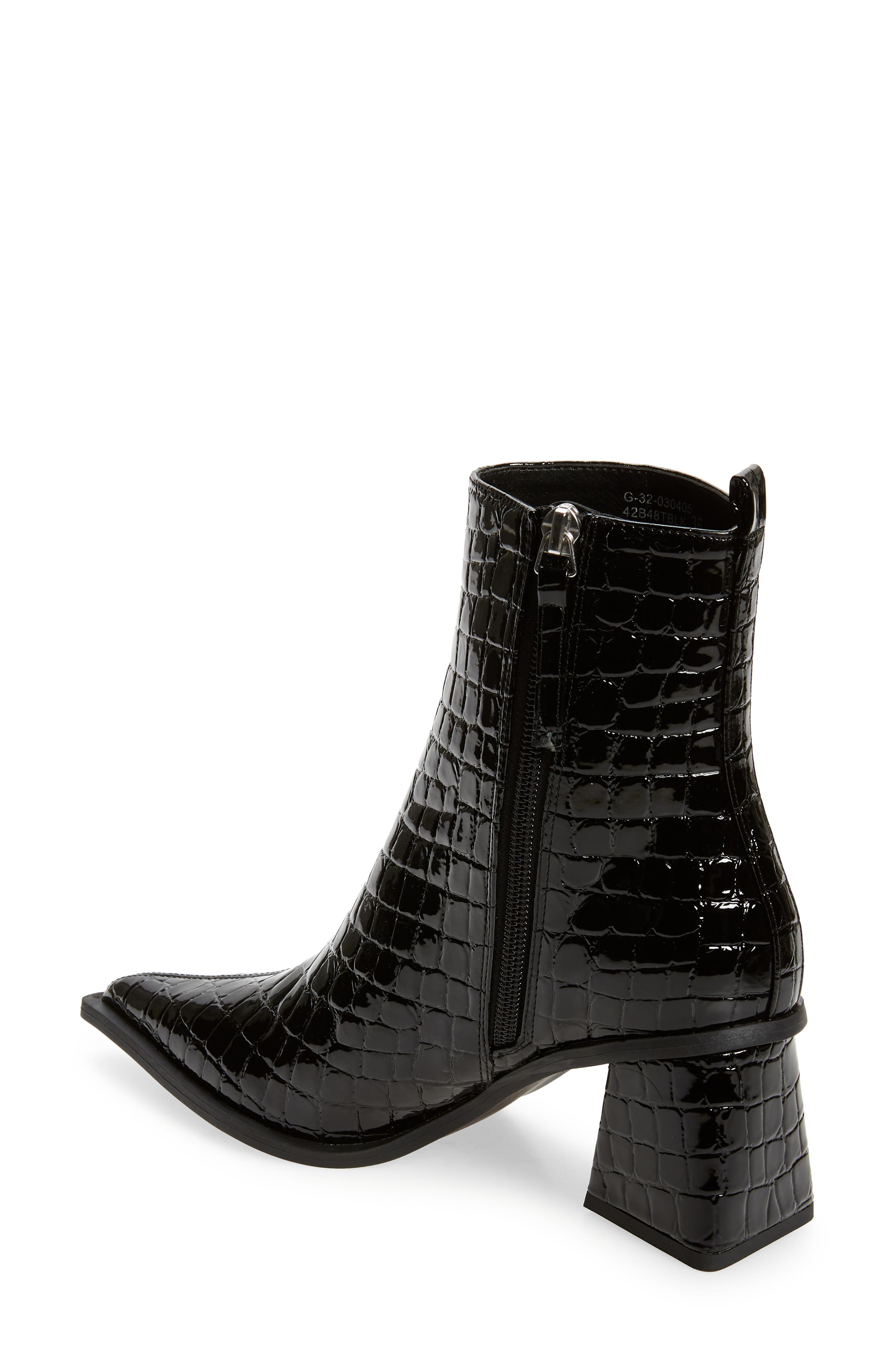 Topshop Bronx Pointy Toe Bootie, Alternate, color, 