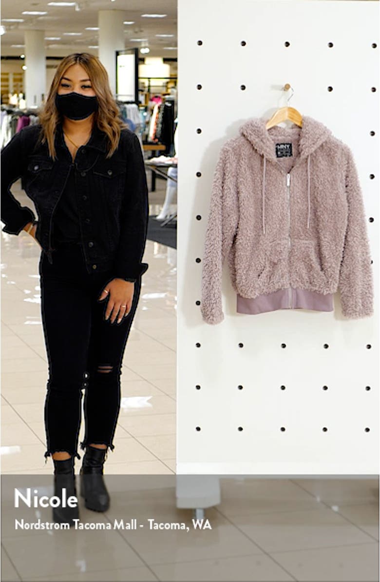 Ultrasoft Faux Fur Hoodie, sales video thumbnail