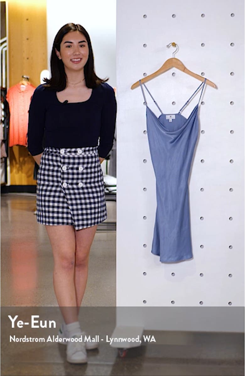 Cowl Neck Minidress, sales video thumbnail