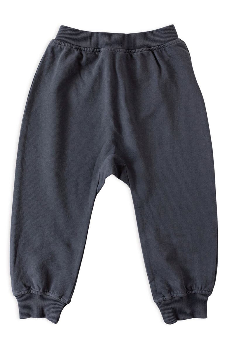 Pehr Organic Cotton French Terry Harem Pants, Main, color, Ink Blue