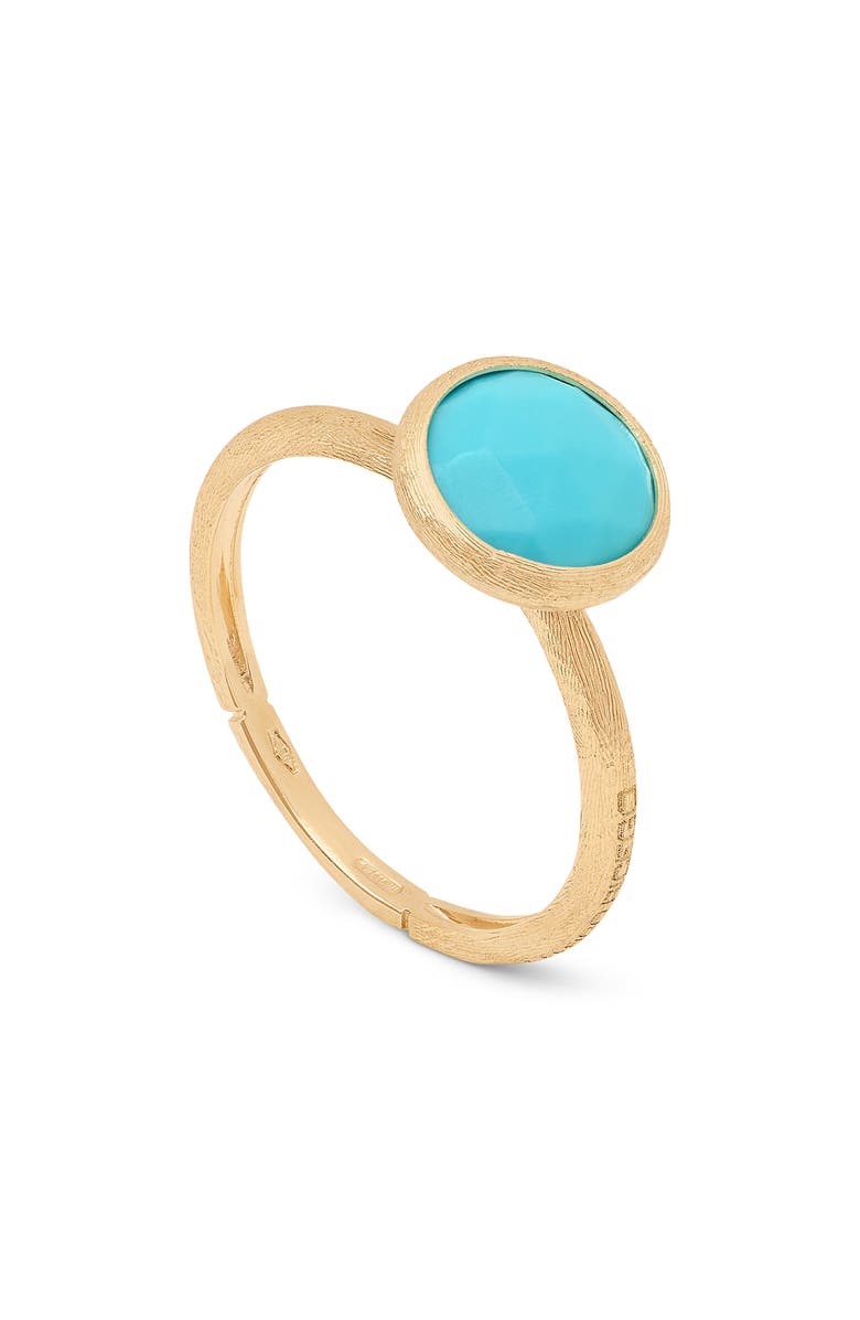 Marco Bicego Jaipur Turquoise Ring, Main, color, Gold