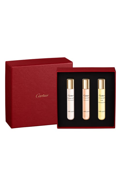 Cartier Feminine Fragrance Discovery Set In Transparent