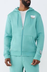 True Religion Logo Full Zip Hoodie