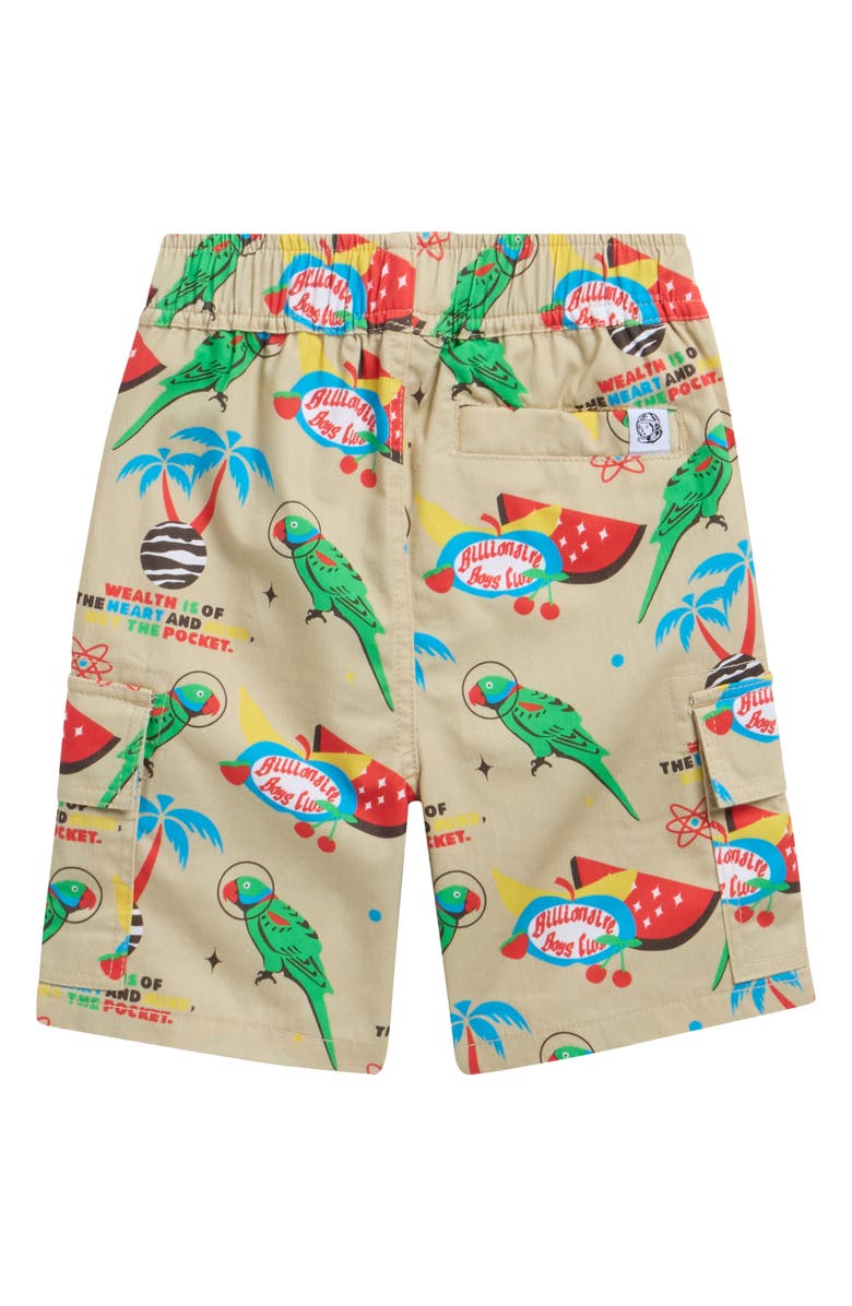 Billionaire Boys Club Kids' Birdie Cargo Shorts, Alternate, color, Pale Green Olive
