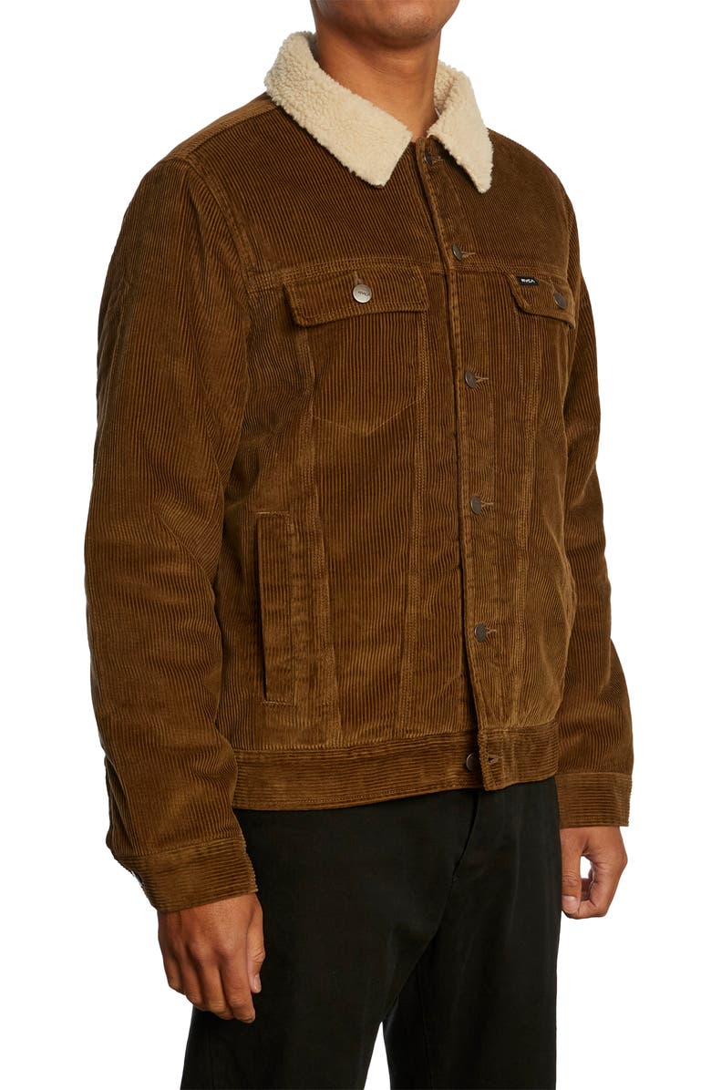 RVCA Men's Waylon Trucker Jacket, Alternate, color, 