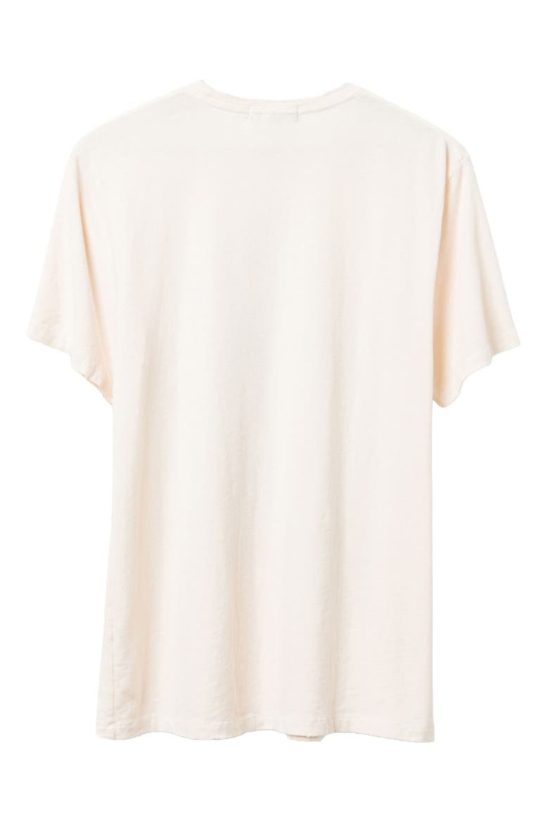 Los Angeles Rams Cotton Graphic T-Shirt, Alternate, color, BIRCH