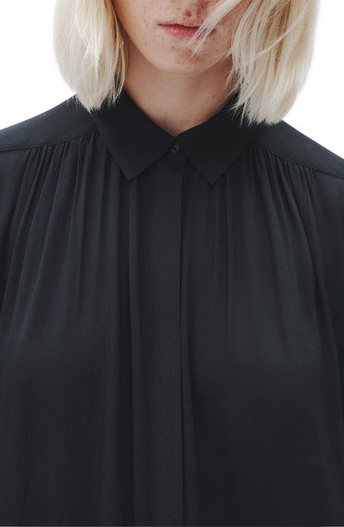 Rag & Bone Robin Pleated Maxi Shirtdress