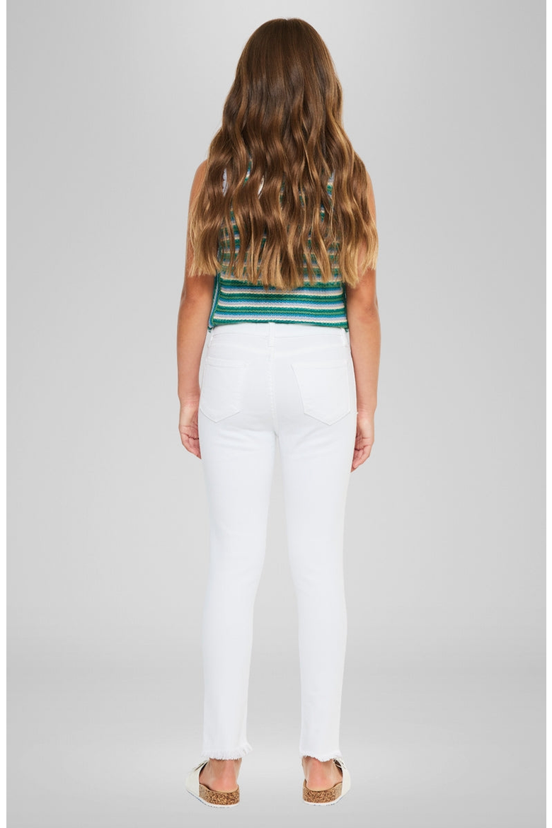 Jorja High Rise Ankle Skinny Jeans, Alternate, color, White