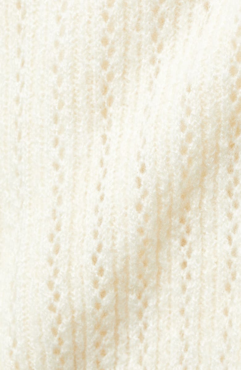 MANGO Openwork Sweater, Alternate, color,