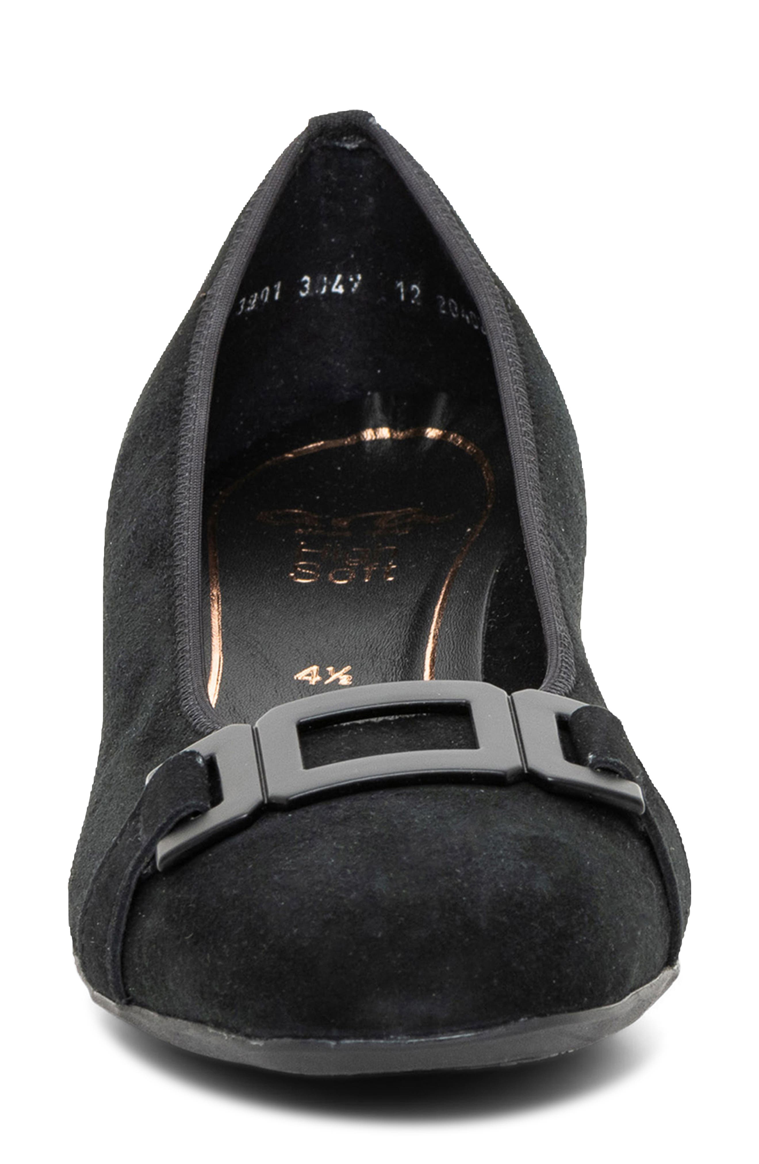 Gallant 2 Pump, Alternate, color, BLACK/SUEDE