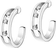 Messika Creoles Move Huggie Hoop Earrings