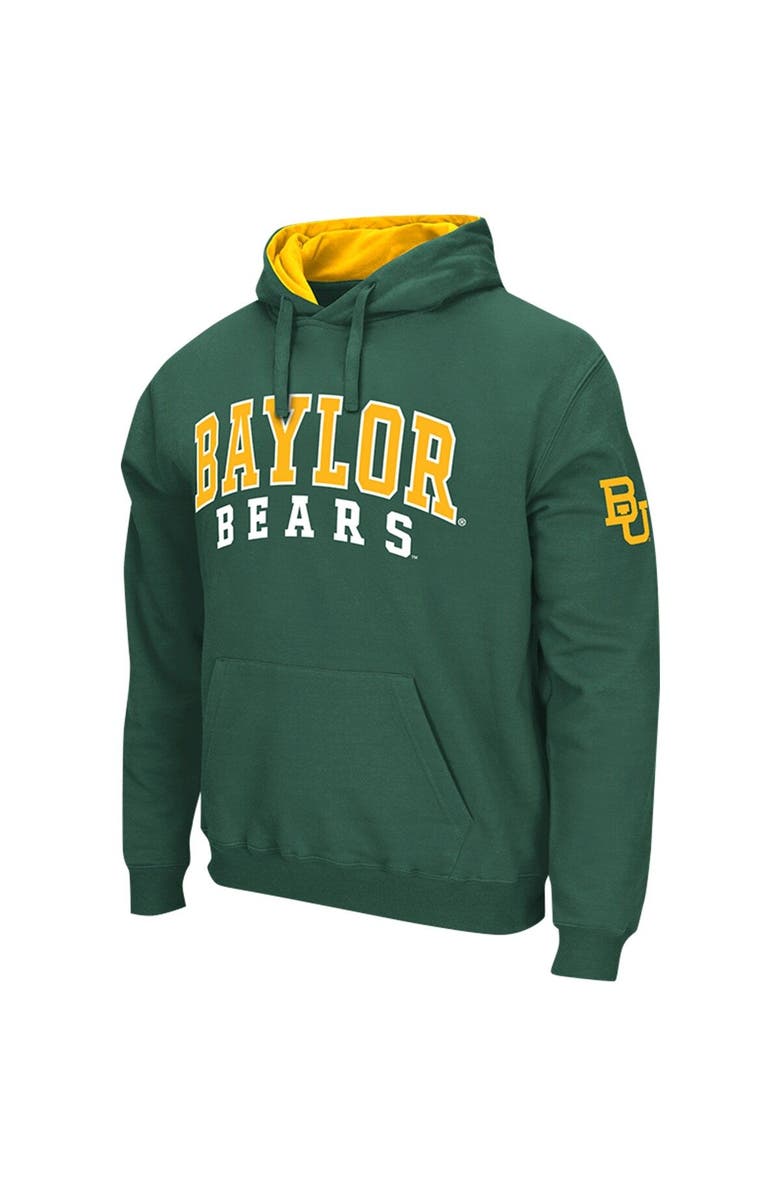 COLOSSEUM Men's Colosseum Green Baylor Bears Double Arch Pullover Hoodie, Alternate, color, Green
