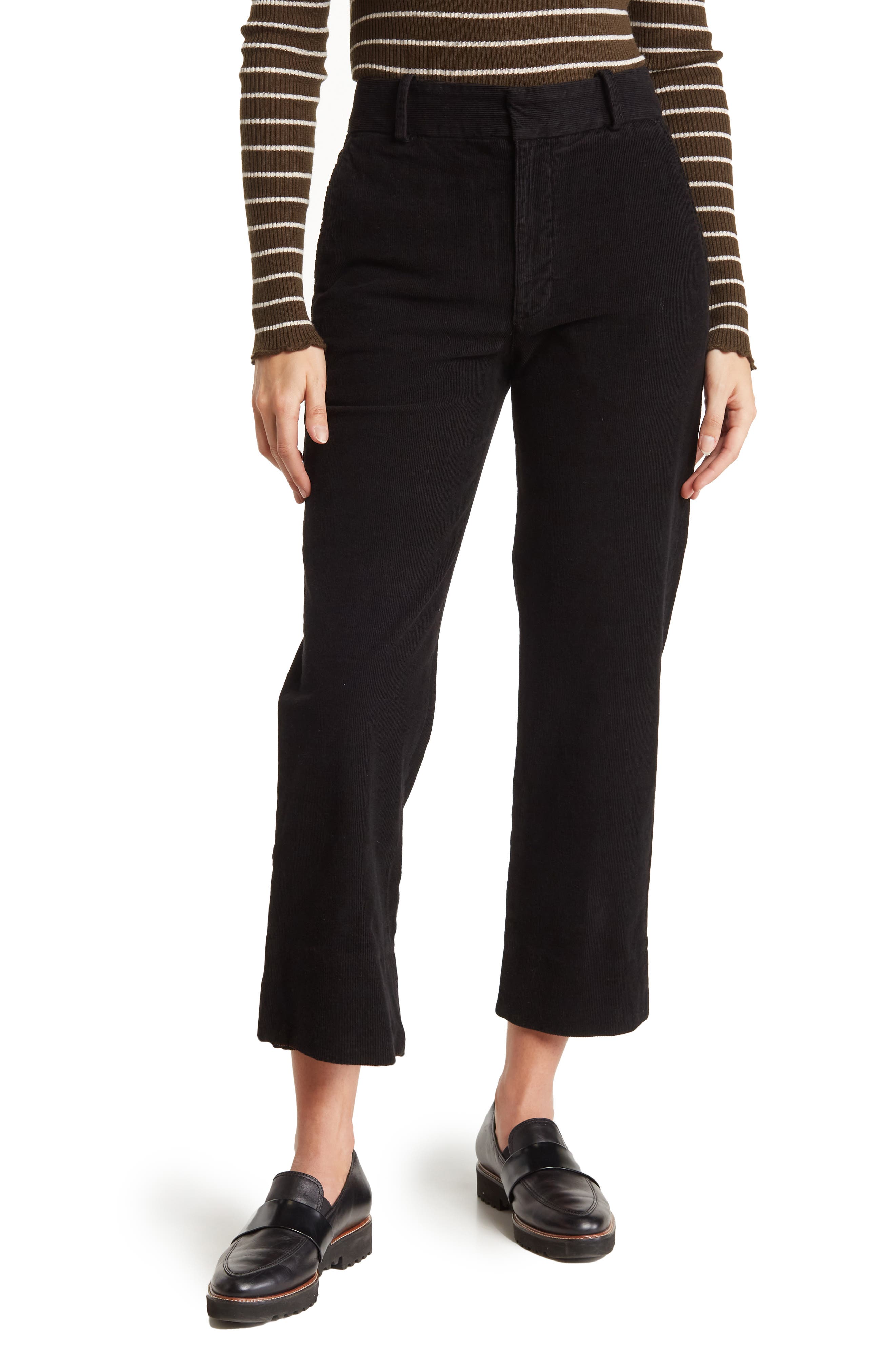 AG Elvie High Waist Corduroy Pants