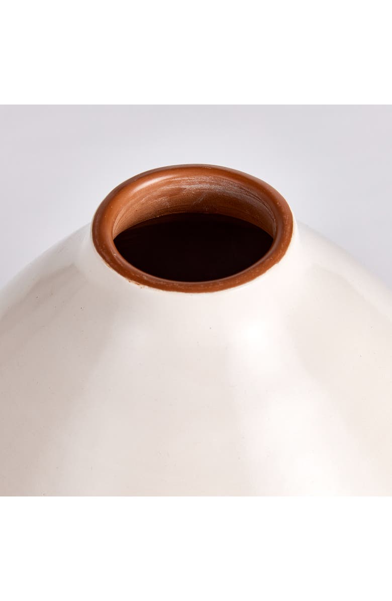 Napa Home & Garden Lucela Vase Medium, Alternate, color, White