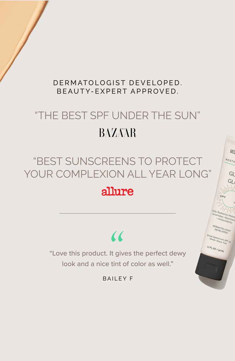 MDSolarSciences Gleam + Glow SPF 50, Alternate, color, NO COLOR