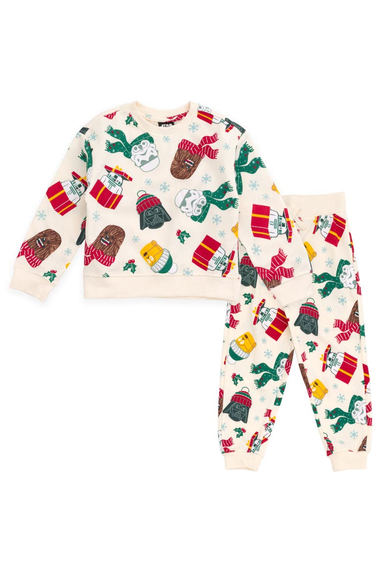 Sweatshirt & Pants Set, Main, color, Beige
